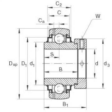 roulements GE45-KRR-B INA