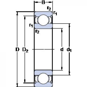 roulements 635-2RS1 SKF