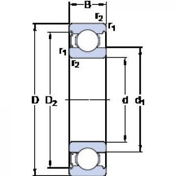 roulements 634-Z SKF