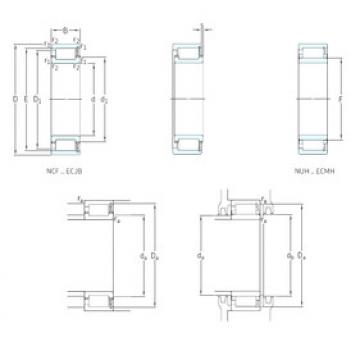 roulements NUH2248ECMH SKF