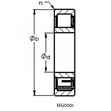 roulements NU316 EMA AST