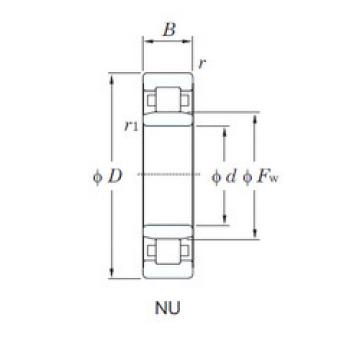 roulements NU3244 KOYO