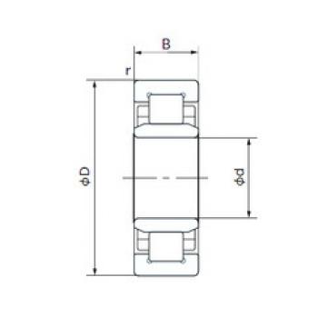 roulements NU315T NACHI