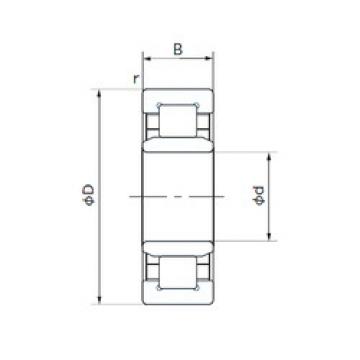 roulements NU316TSL NACHI