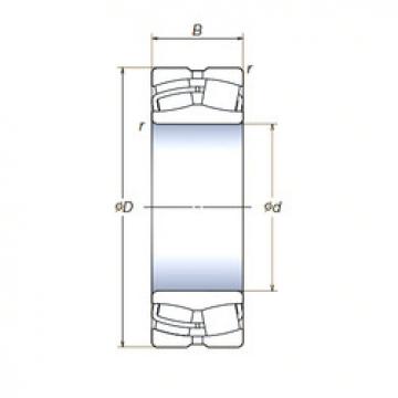 roulements 23020SWRCDg2E4 NSK