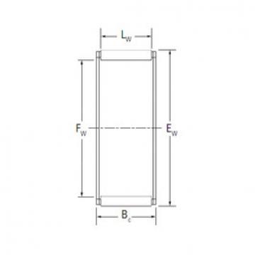 roulements K25X32X16BE KOYO