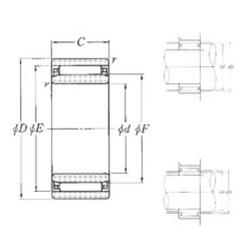 roulements NAO-70×95×30 NTN