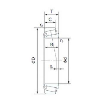 roulements 855/854 NACHI