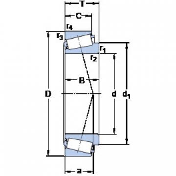 roulements 32972 SKF