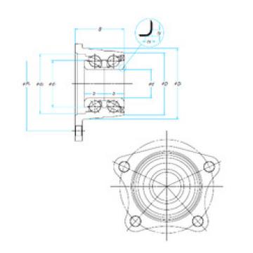 roulements ZA-28BWK12-Y-CP4*01 NSK