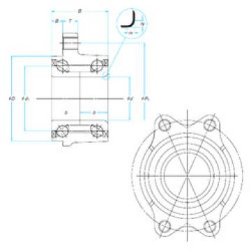 roulements ZA-38BWK01J-Y-2CA-01 NSK