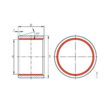 roulements ZGB 50X58X50 INA