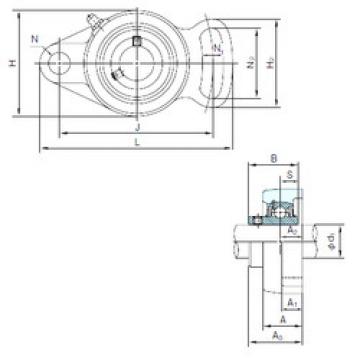 roulements UCFA206 NACHI