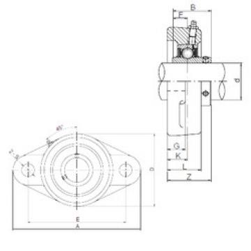 roulements UCFL308 CX