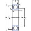 roulements 6021-2RS1 SKF