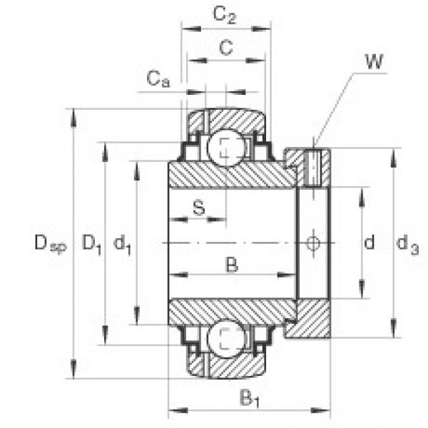 roulements GE65-214-KRR-B INA #1 image