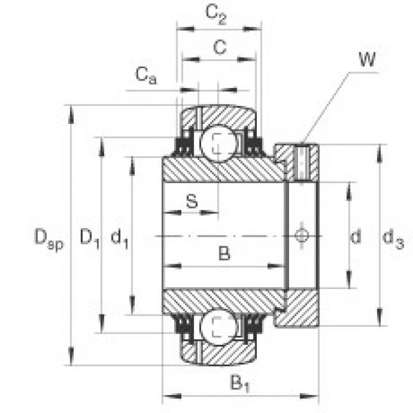 roulements GE80-KTT-B INA #1 image