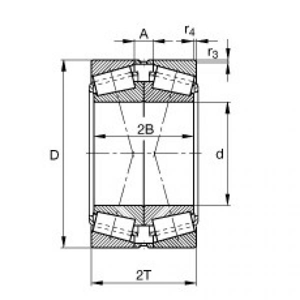 roulements 32968-N11CA-A200-250 FAG #1 image