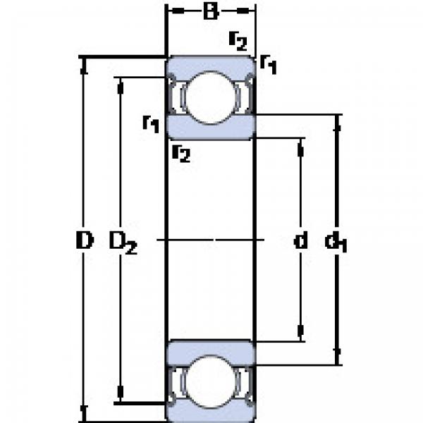 roulements 635-2RS1 SKF #1 image