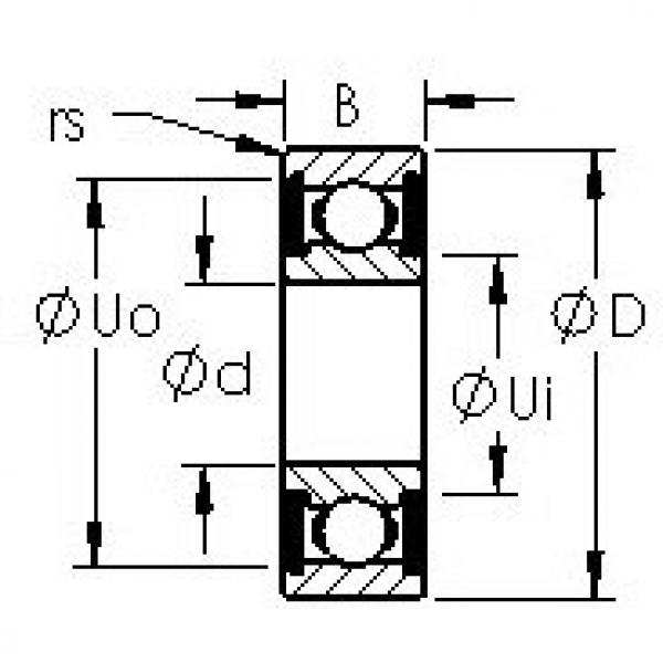 roulements 635H-2RS AST #1 image