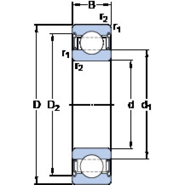 roulements 6003-2Z/VA208 SKF #1 image