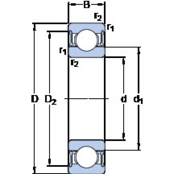 roulements 635-2RZ SKF #1 image