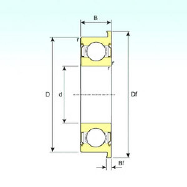 roulements MF106ZZ ISB #1 image