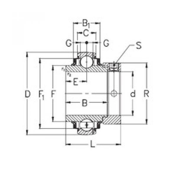 roulements GE60-KRRB NKE #1 image