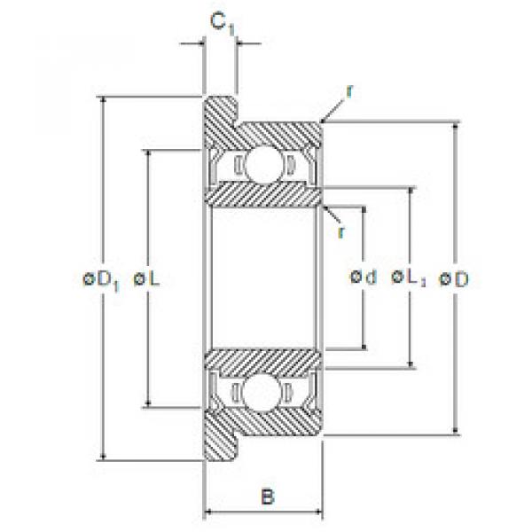 roulements LF-1050ZZ NMB #1 image