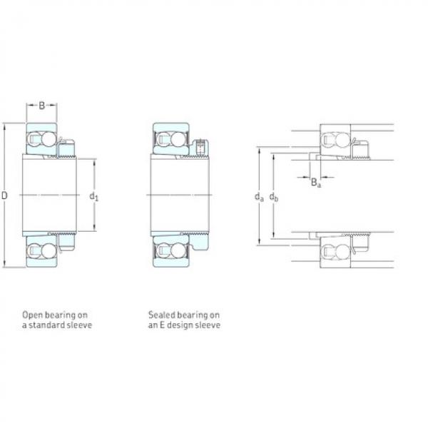 roulements 2210E-2RS1KTN9+H310E SKF #1 image