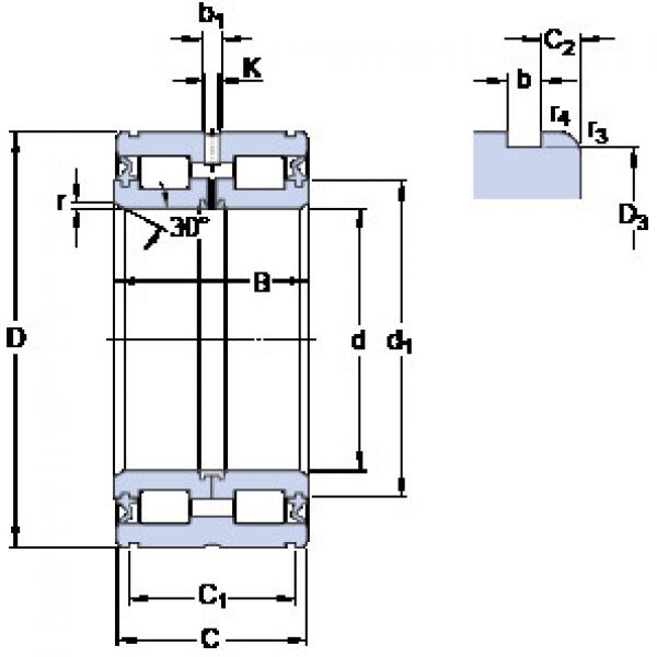 roulements NNF 5011 ADB-2LSV SKF #1 image