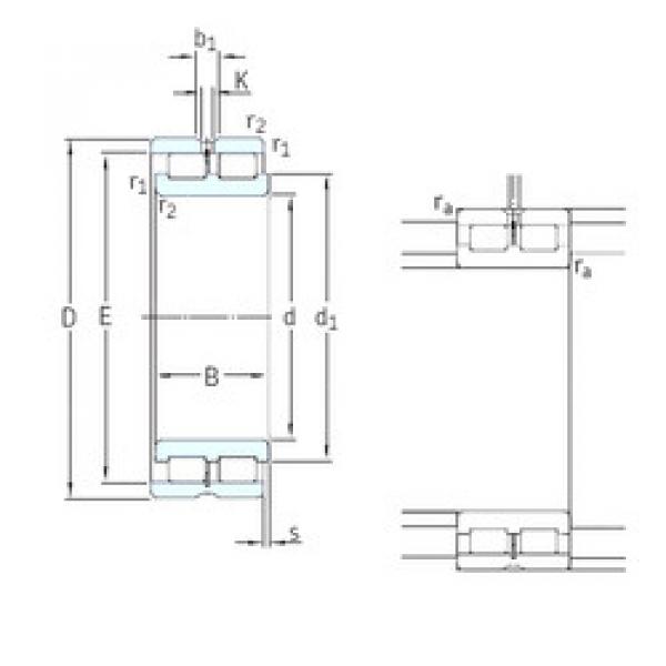 roulements NNCL4976CV SKF #1 image