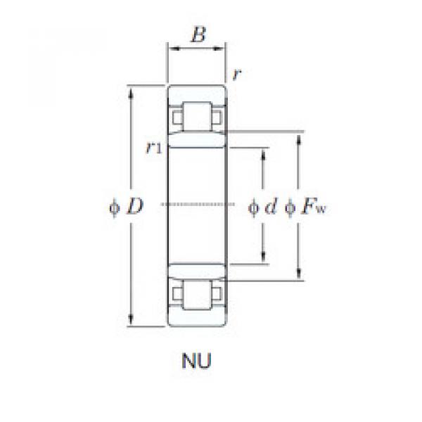 roulements NU315R KOYO #1 image