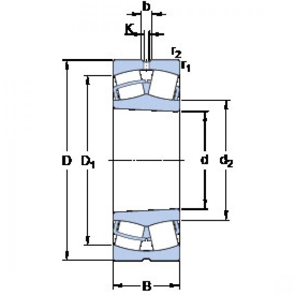 roulements 24156 CCK30/W33 SKF #1 image