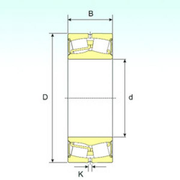 roulements 24140-2RS ISB #1 image