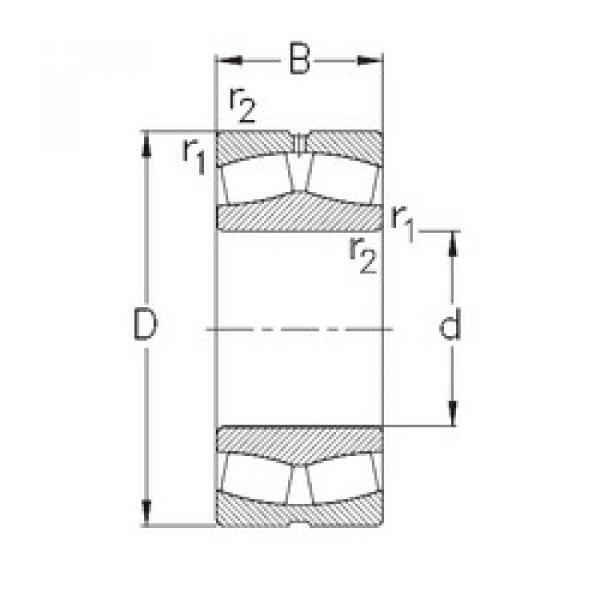 roulements 23030-MB-W33 NKE #1 image