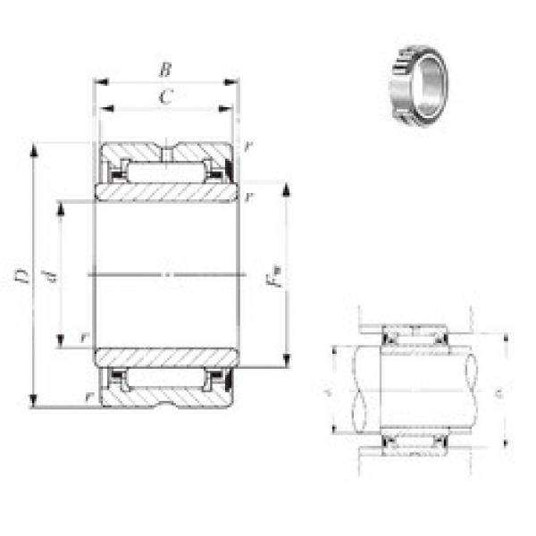 roulements NA 4913U IKO #1 image