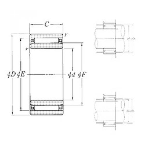 roulements NAO-70×95×30 NTN #1 image