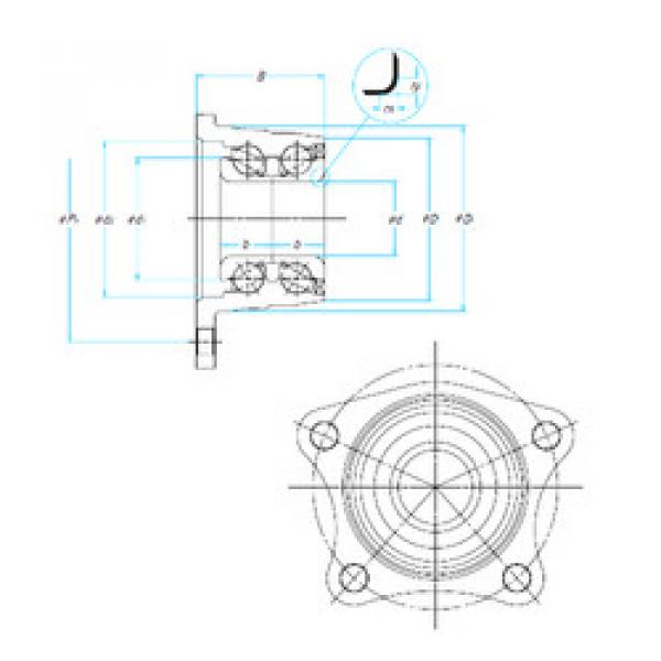 roulements ZA-28BWK12-Y-CP4*01 NSK #1 image