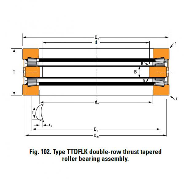 Bearing T660FA Thrust Race Single #5 image