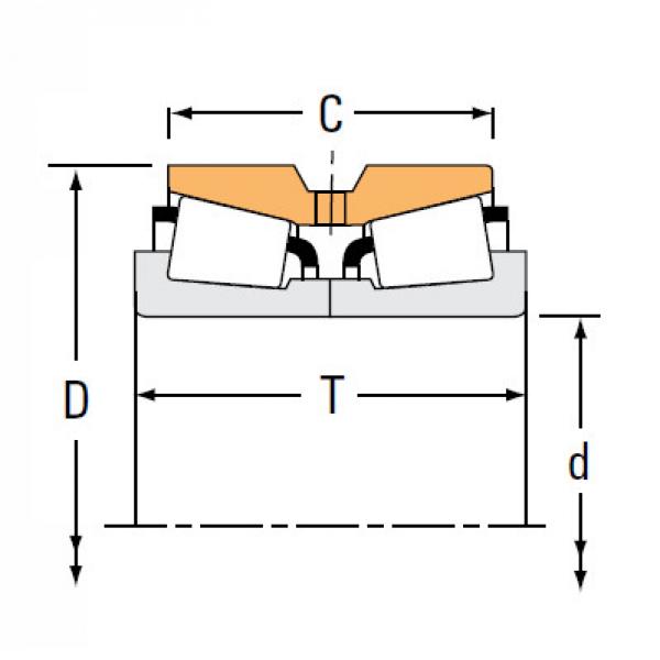 Bearing NA231400 232026D #1 image