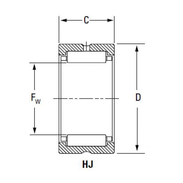 Bearing HJ-13216248 IR-11213248 #1 image