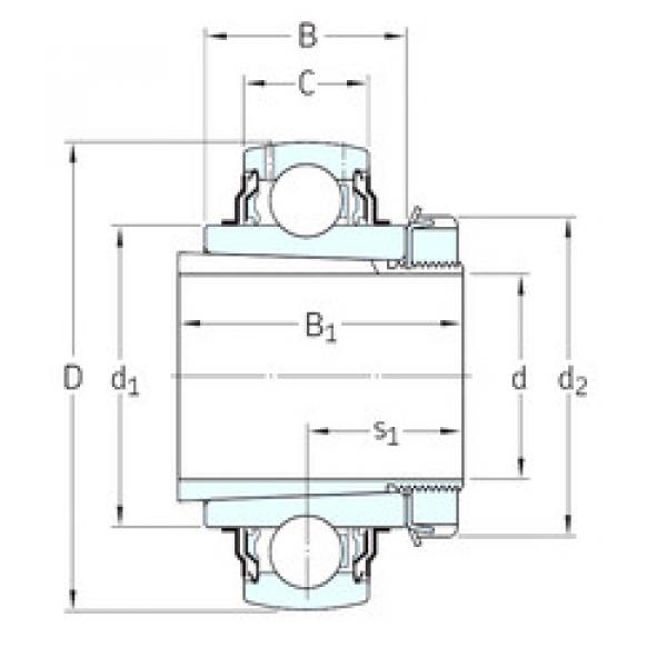 roulements YSA211-2FK+HE2311 SKF #1 image