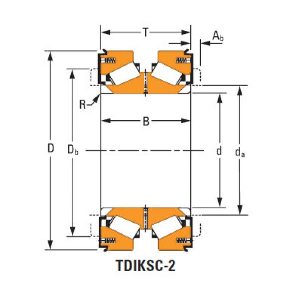 Bearing H228643dw H228610 #1 image